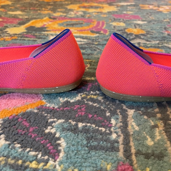 Rothy’s Tropical Pink Size 9 flats - Picture 4 of 9